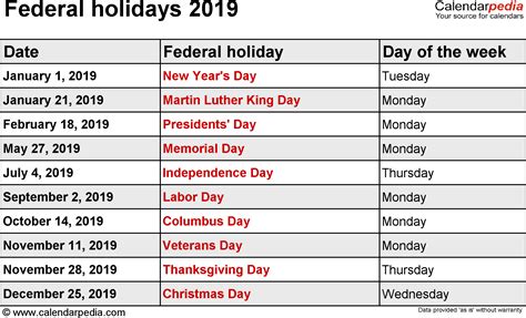 good friday 2019 federal holiday